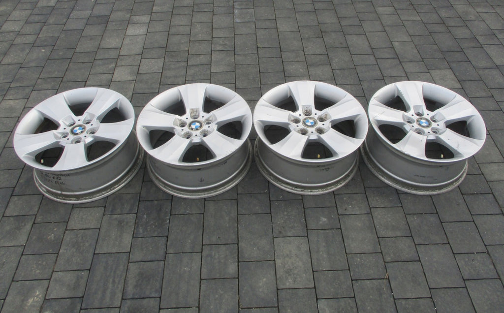 4x Alufelge 18 Zoll 8.0" 5x120 46ET Glanz Silber BMW 4 Rim Wheel FEL8148524245ff
