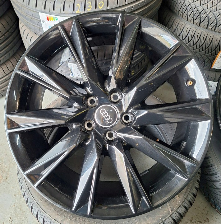 4x Alufelge 19 Zoll 8.0" 5x112 45ET Glanz Schwarz 89A071499 Audi Q4 Rim Wheel FEL8358222817ay