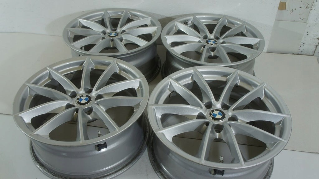 4x Alufelge 17 Zoll 7.5" 5x112 27ET Glanz Silber 6868217 BMW Rim Wheel FEL9977549936px