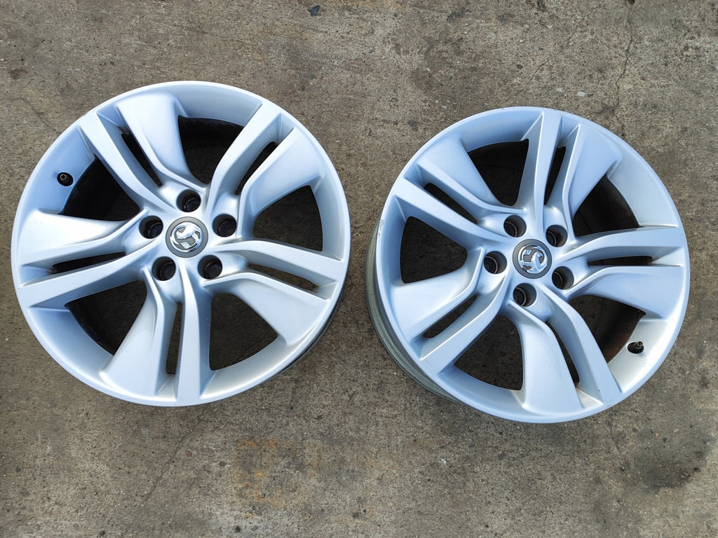 1x Alufelge 17 Zoll 7.0" 5x110 35ET Glanz Silber 13385456 Opel Meriva B FEL9507392237ew