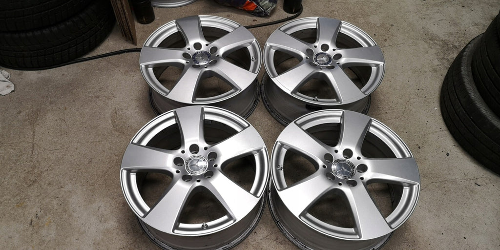 4x Alufelge 17 Zoll 7.0" 5x112 48 5ET A2054015500 Mercedes-Benz Viano Rim Wheel FEL1850090008ui