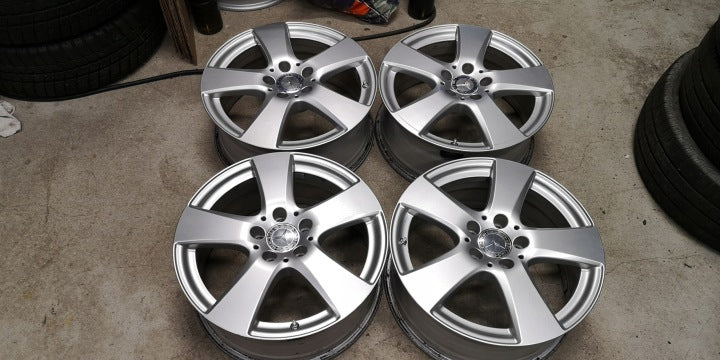 4x Alufelge 17 Zoll 7.0" 5x112 48 5ET A2054015500 Mercedes-Benz Viano Rim Wheel FEL1850090008ui