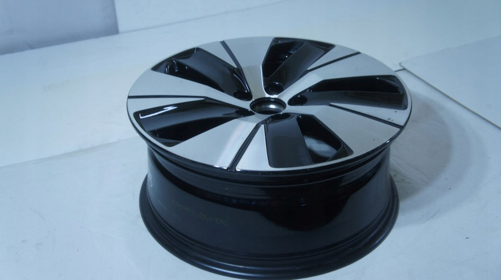 1x Alufelge 18 Zoll 7.5" 5x108 50,5ET Glanz Schwarz 31680403 Volvo Xc40