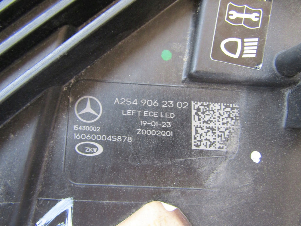 Frontscheinwerfer Mercedes-Benz Glc A2549062302 LED Links Scheinwerfer Headlight SCH5975811337hv