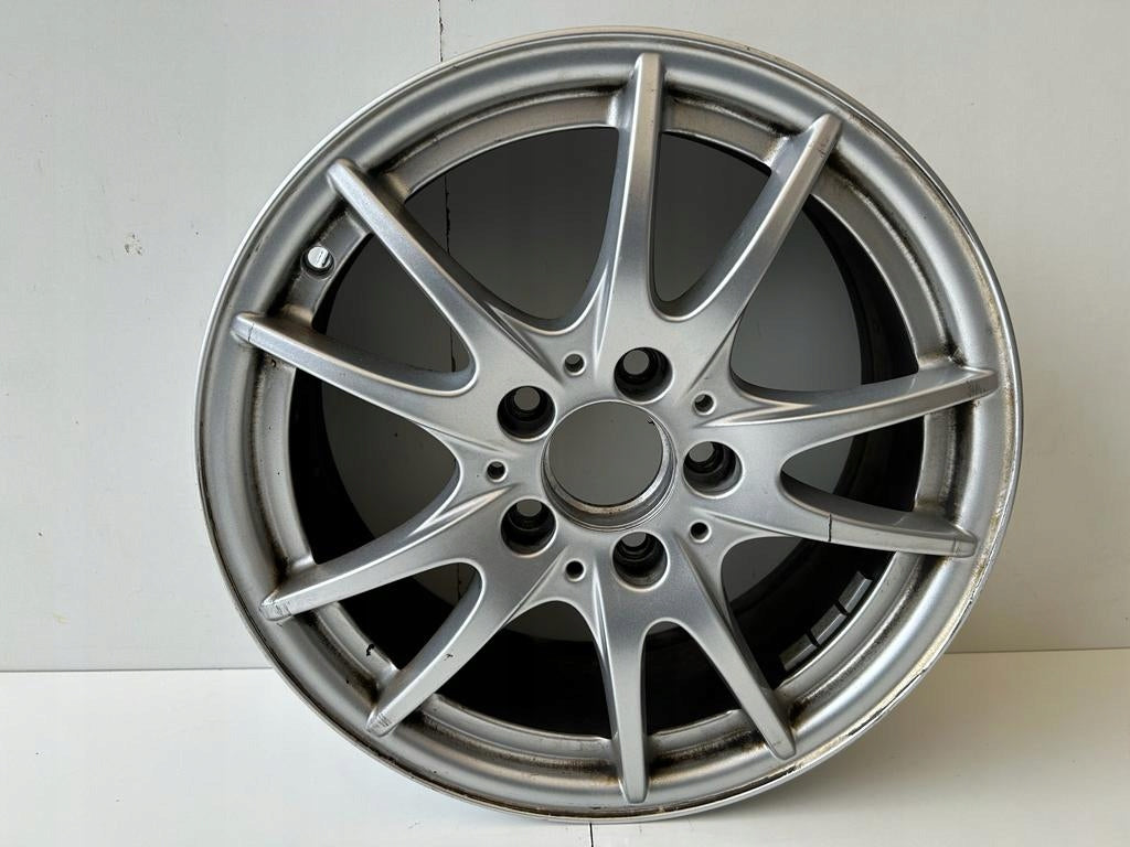 1x Alufelge 16 Zoll 6.5" 5x112 A2464011302 Mercedes-Benz Rim Wheel