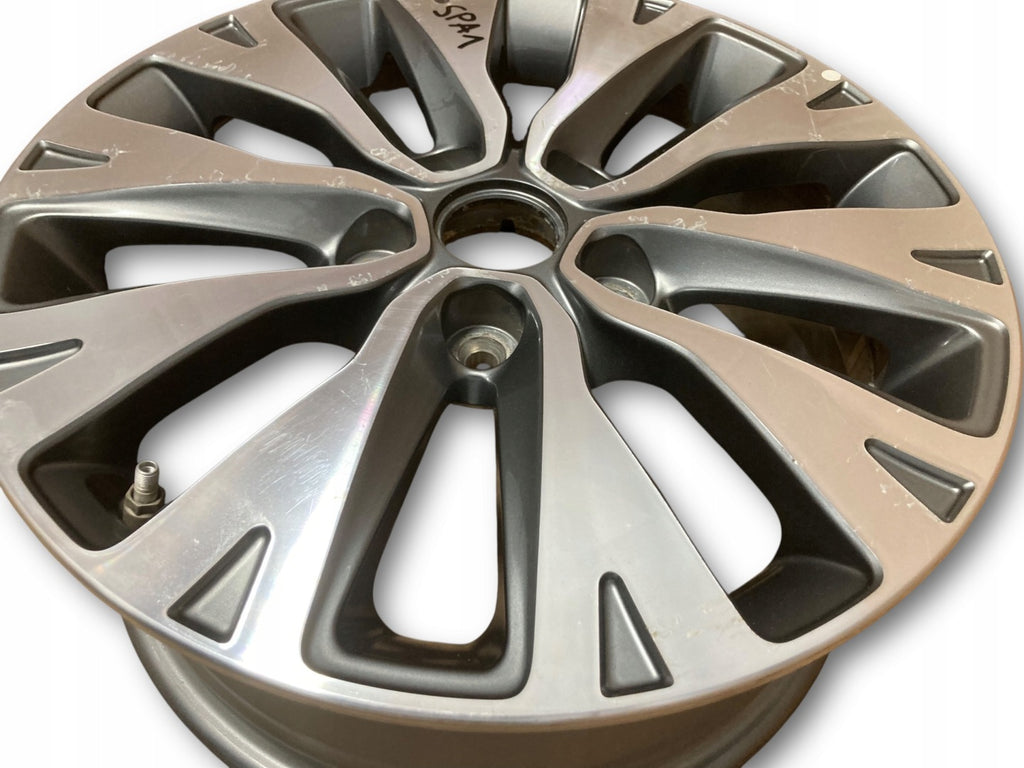 1x Alufelge 16 Zoll 6.5" 5x114.3 50ET 52910-A2800 Hyundai I I40 Sportage Carens FEL2783101437ez