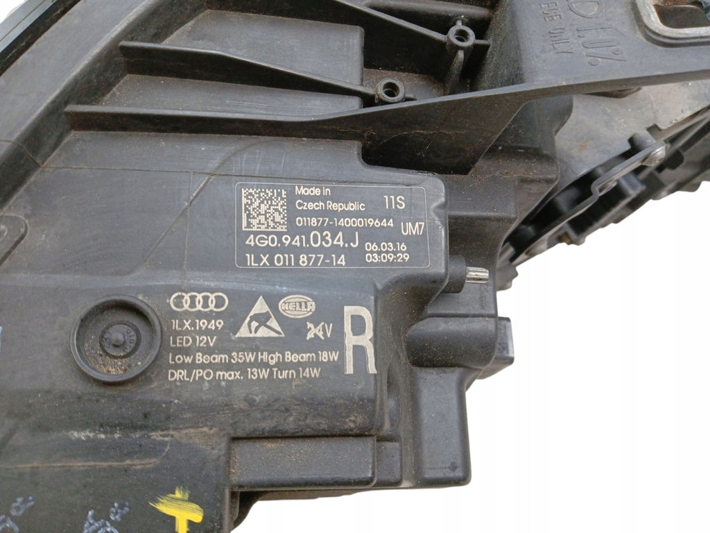 Frontscheinwerfer Audi A6 C7 4G0941034J LED Rechts Scheinwerfer Headlight SCH1438637575bh