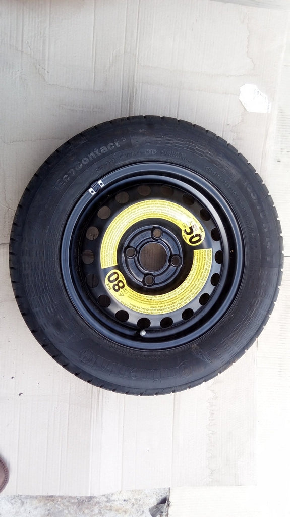 1x Alufelge 14 Zoll 5.0" 4x100 1S0601027G Vw Rim Wheel