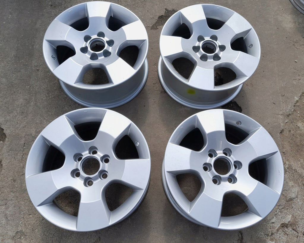 1x Alufelge 16 Zoll 7.0" 6x114.3 30ET Glanz Silber Nissan Navara Pathfinder I FEL7808335517lh