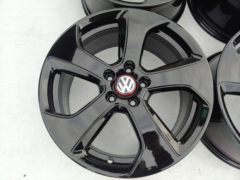 4x Alufelge 18 Zoll 7.5" 5x112 49ET 5G0601025AS VW Golf VIII Touran I Rim Wheel FEL8346373406vl
