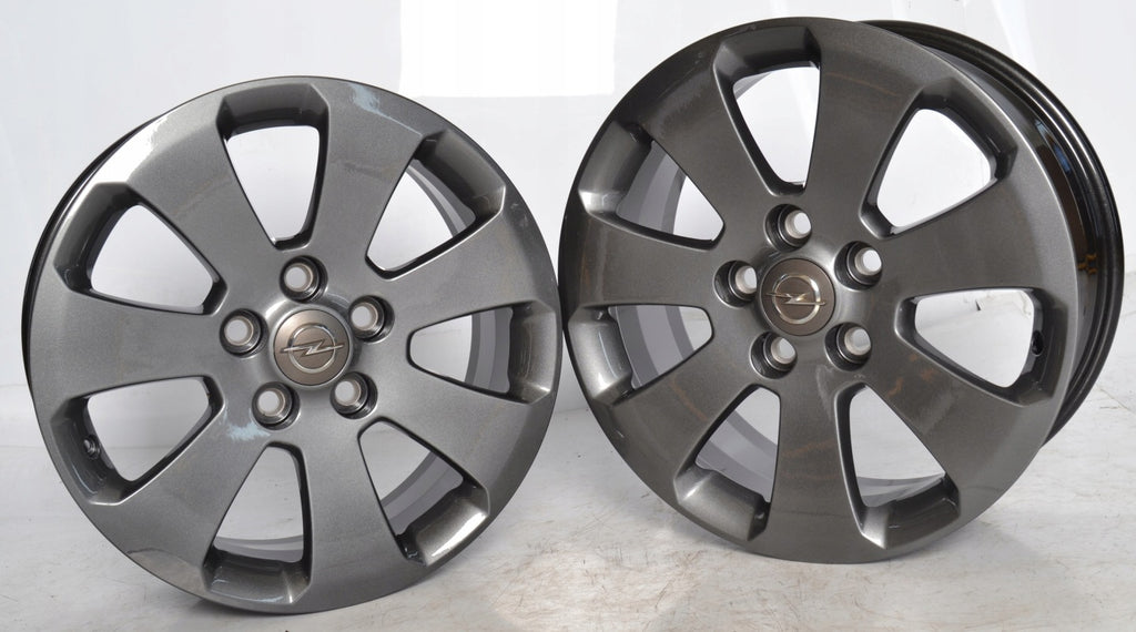 4x Alufelge 17 Zoll 7.0" 5x120 41ET Glanz Graphit 13235010 Opel Insignia FEL7505781006xg