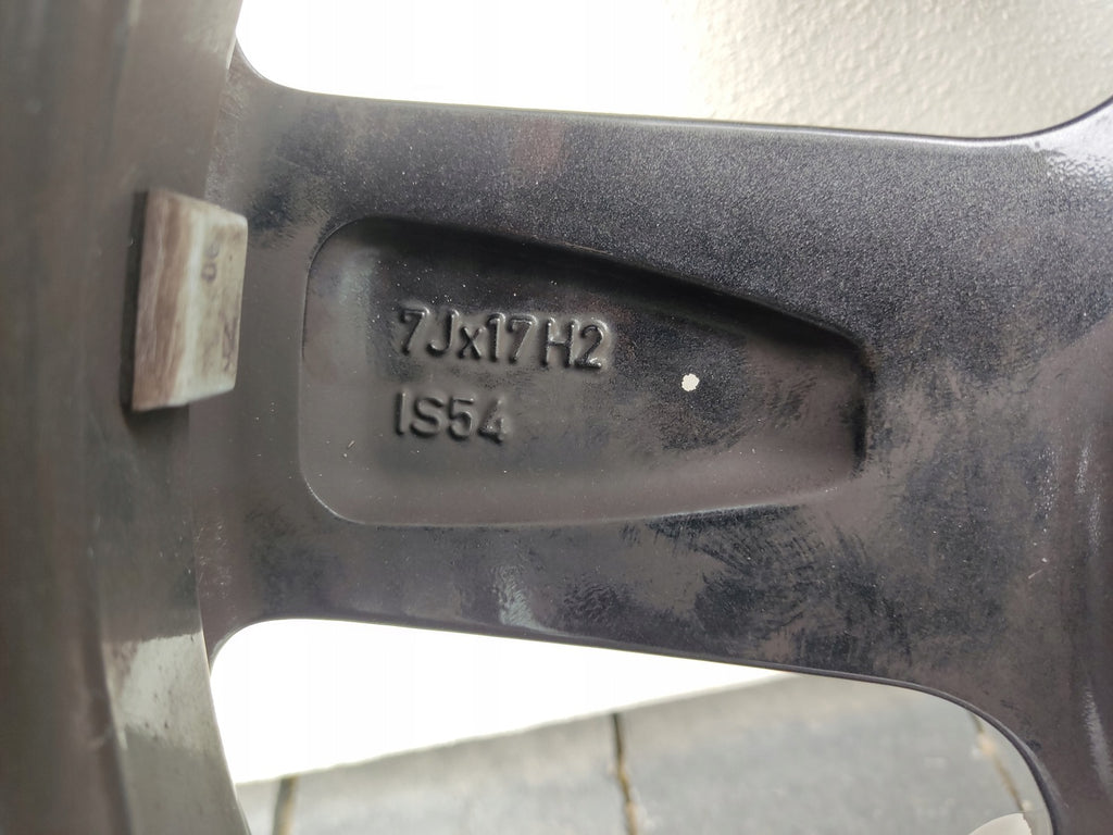 1x Alufelge 17 Zoll 7.0" 5x112 54ET Glanz Schwarz 6855111 Mini F57 F56 F55