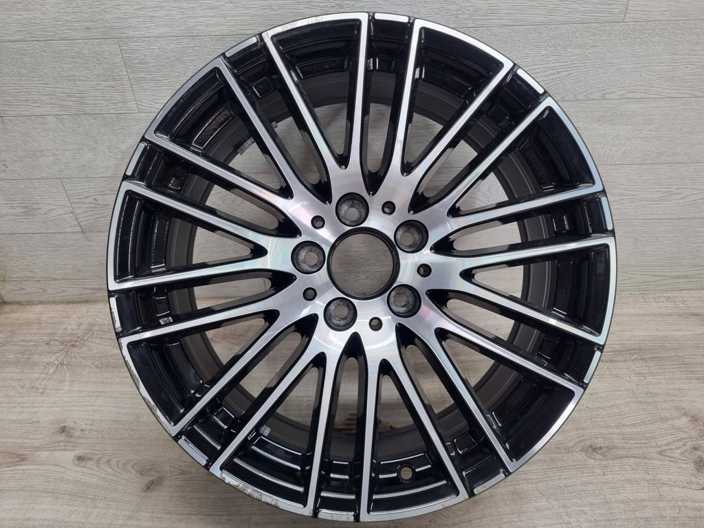 1x Alufelge 18 Zoll 7.5" 5x112 40ET Glanz Schwarz A2064014900 Mercedes-Benz W206 FEL1062951635dr