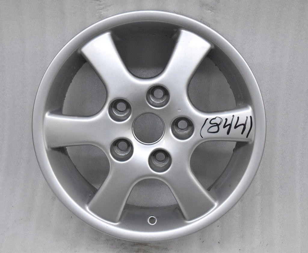 1x Alufelge 14 Zoll 6.0" 5x114.3 45ET Glanz Silber PZ405-50677Z Toyota Picnic