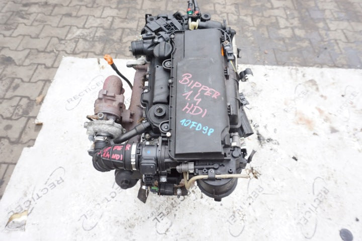 Motor Peugeot Bipper 10FD98 1.4 HDI 96TKm Diesel Engine Komplett MOT3924463443rm