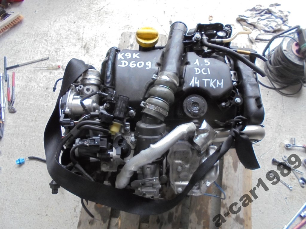 Motor Renault I K9KD609 1.5 DCI Diesel Engine Komplett