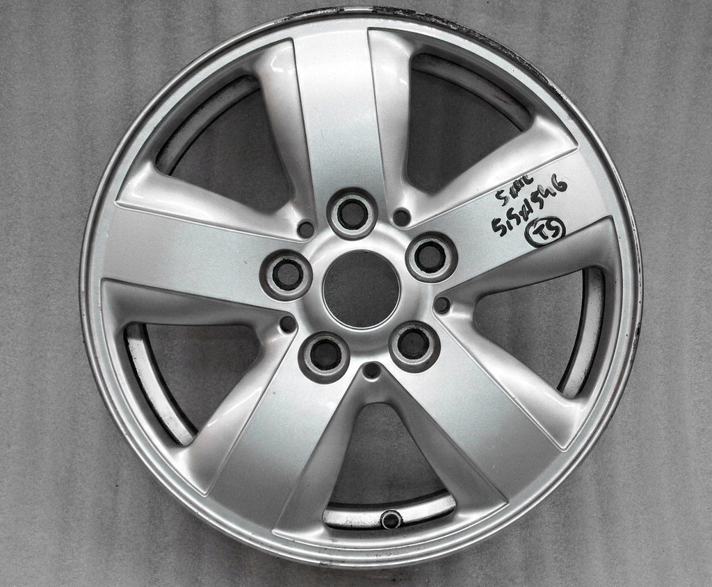 1x Alufelge 15 Zoll 5.5" 5x112 46ET Glanz Silber 6855101 Mini Rim Wheel