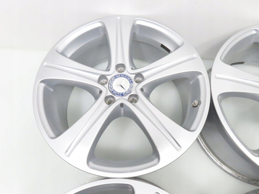 4x Alufelge 18 Zoll 8.0" 5x112 43ET Glanz Silber A2134011400 Mercedes-Benz W213 FEL2200456647le