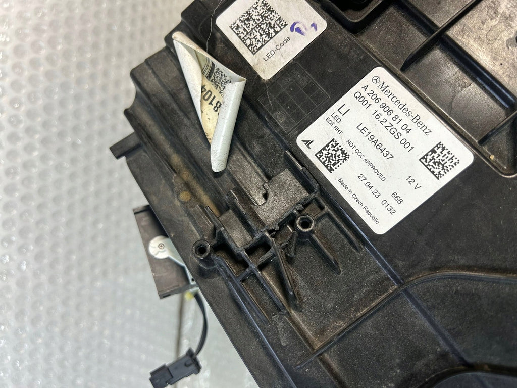 Frontscheinwerfer Mercedes-Benz W206 A2069068104 FALSE Scheinwerfer Headlight SCH2334071832fx