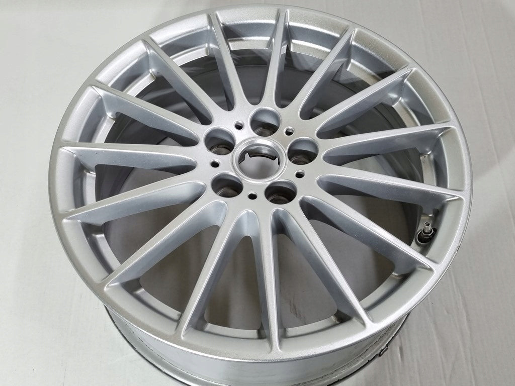 1x Alufelge 18 Zoll 7.5" 5x108 45ET Glanz Silber HK83-1007-AA Jaguar Rim Wheel