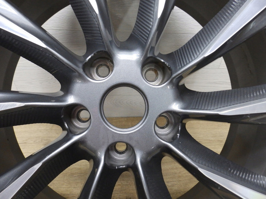 1x Alufelge 19 Zoll 7.0" 5x114.3 40ET Glanz Graphit 8201539754 Mg 1 Kadjar