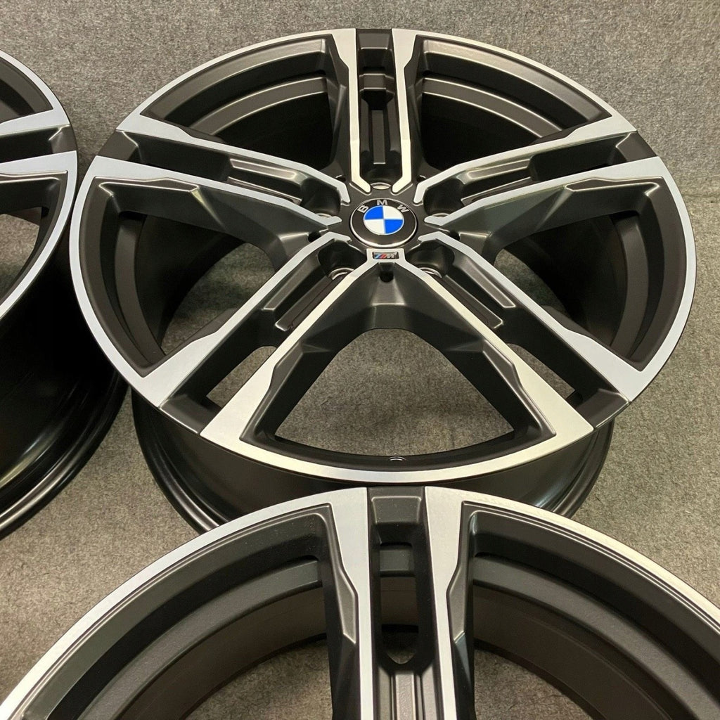 4x Alufelge 18 Zoll 8.0" 5x112 57ET Glanz Graphit 8092352 BMW 1 F40 Mg Rim Wheel FEL2050205914zt