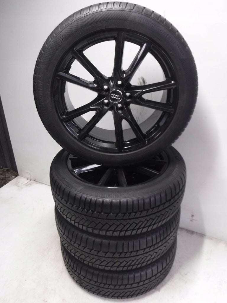 4x Alufelge 20 Zoll 8.0" 5x112 39ET Glanz Schwarz 80A071490C Audi Rim Wheel FEL7603692488bi