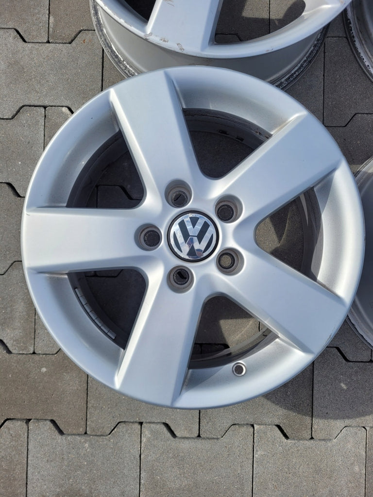 4x Alufelge 16 Zoll 6.5" 5x112 50ET 1T0601025M VW Touran Golf I Rim Wheel FEL6752757726ut