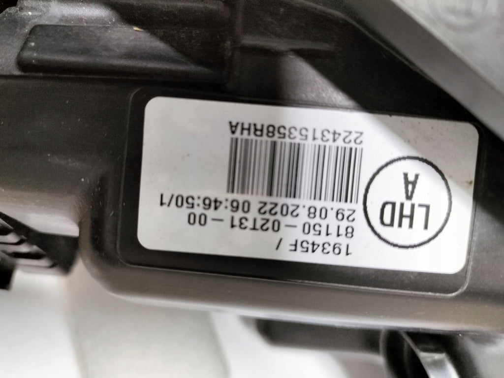 Frontscheinwerfer Toyota Corolla 81150-02T31 Links Scheinwerfer Headlight SCH8035878319uh