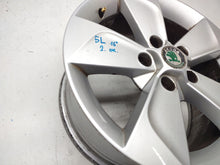 Load image into Gallery viewer, 1x Alufelge 16 Zoll 7.0" 5x112 45ET Glanz Silber 5L0601025E Seat I Yeti 5l FEL5317397592gk