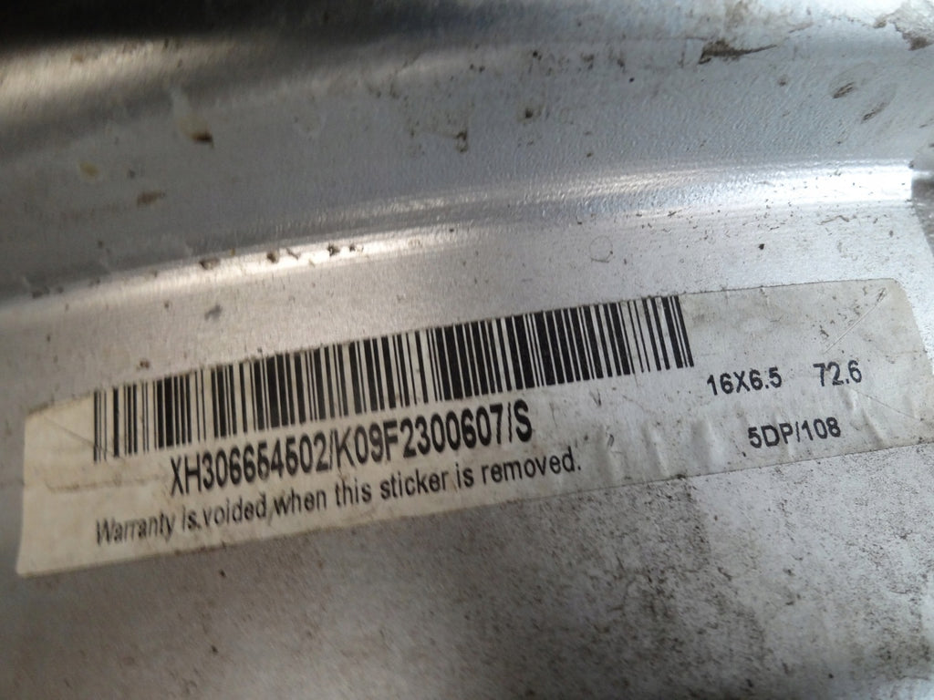 4x Alufelge 16 Zoll 6.5" 5x108 45ET Glanz Silber L1TC-BA8510 Ford Mondeo FEL5873100353hv