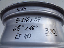 Load image into Gallery viewer, 1x Alufelge 16 Zoll 6.5" 5x112 40ET Glanz Silber 82A601025 Audi Rim Wheel FEL4090249265xt