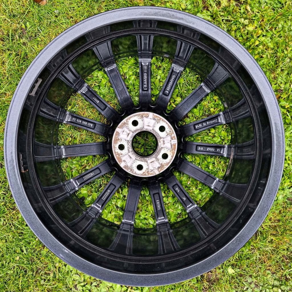 1x Alufelge 19 Zoll 8.5" 5x112 32ET Glanz Graphit 8W0601025AN Audi Mg Rim Wheel FEL7446112514qc