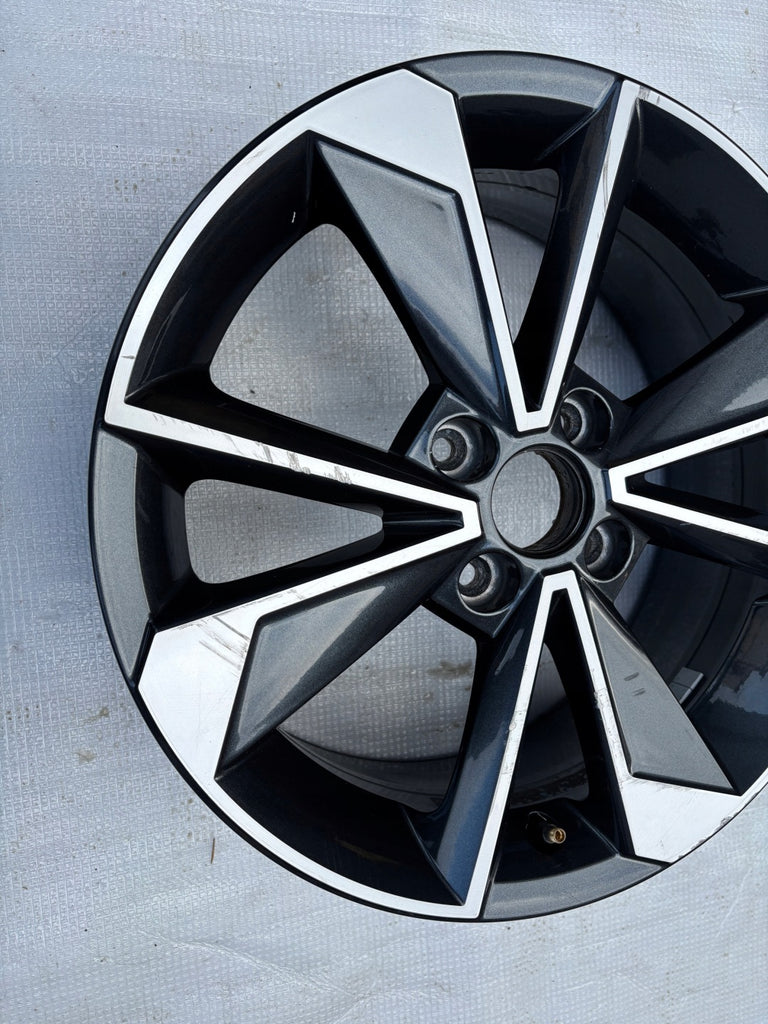 1x Alufelge 16 Zoll 6.0" 4x100 43ET Glanz Silber 1ST601025J Skoda Citigo FEL1062597593ig