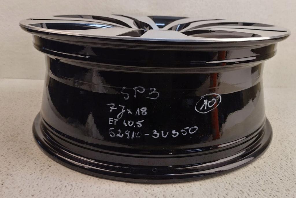1x Alufelge 18 Zoll 7.0" 5x114.3 40 5ET Glanz Silber 52910-3U310 Kia Sportage FEL8965121542nx