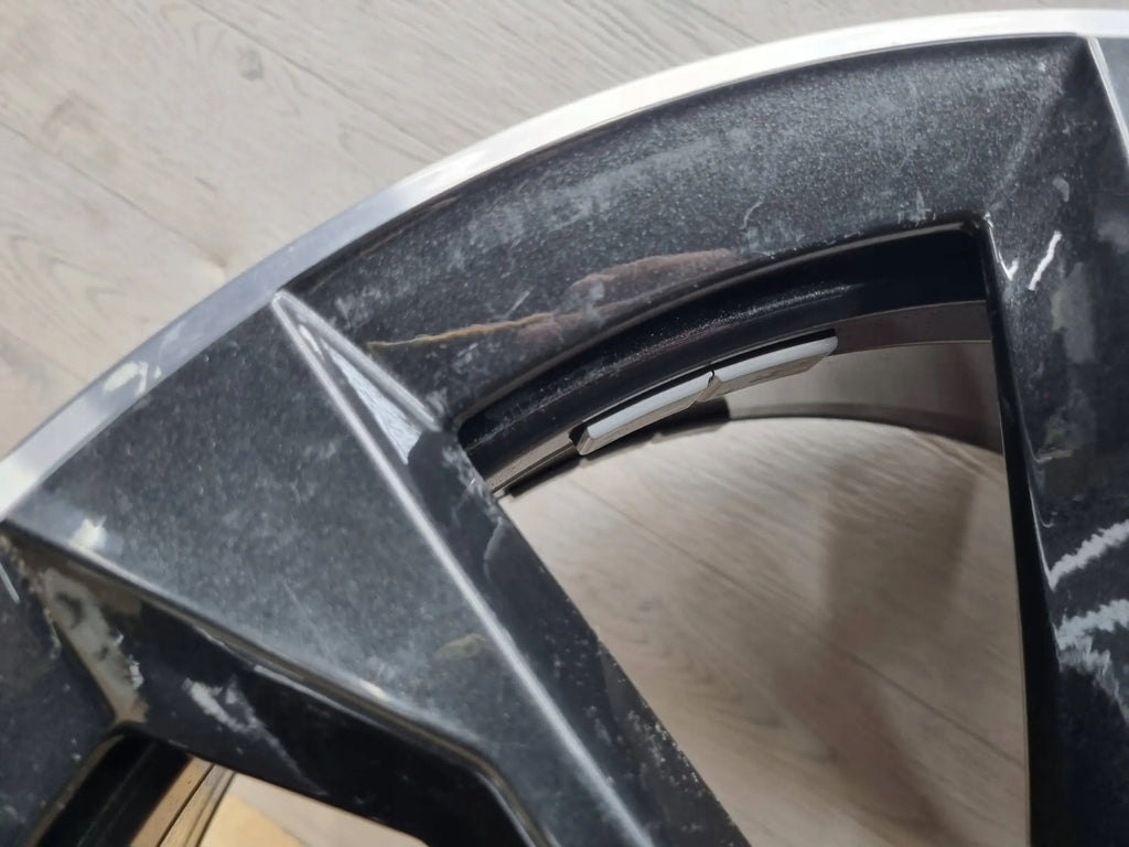 1x Alufelge 18 Zoll 7.0" 5x112 45ET Glanz Schwarz 57A601025AS Skoda Karoq FEL5289274626ei