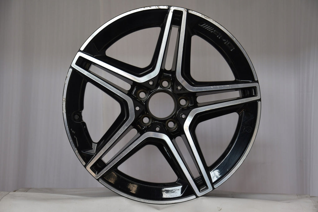 1x Alufelge 18 Zoll 7.5" 5x112 44ET A2054019500 Mercedes-Benz A205 Rim Wheel
