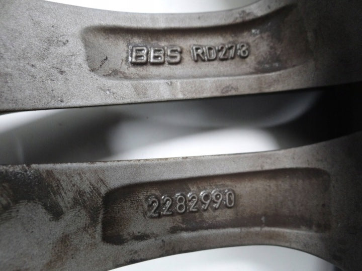 1x Alufelge 18 Zoll 8.0" 5x120 14ET Matt Schwarz 2282990 BMW E60 E63 Rim Wheel FEL2281779345oj