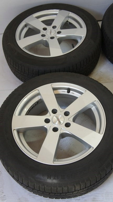 4x Alufelge 17 Zoll 7.5" 5x112 35ET Silber Audi I Rim Wheel FEL8938464550px