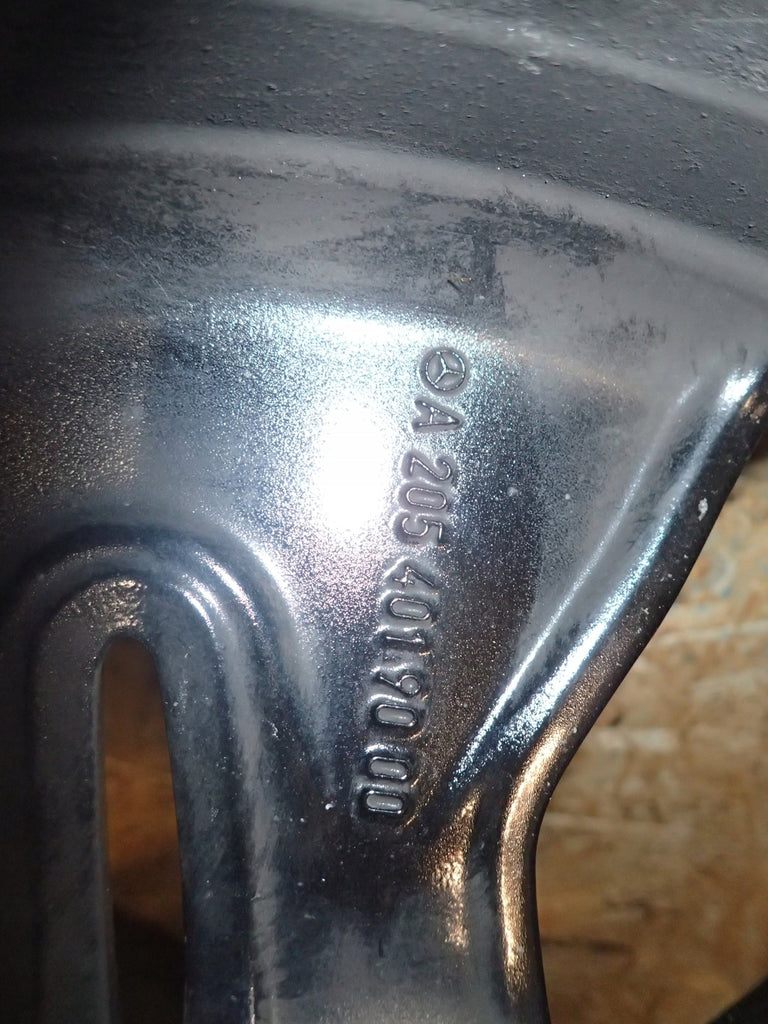 1x Alufelge 17 Zoll 7.0" 5x112 48,5ET A2054019000 Mercedes-Benz W205 Rim Wheel