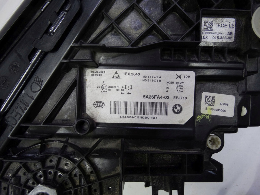 Frontscheinwerfer BMW 5 G30 5A26FA4-02 LED Rechts Scheinwerfer Headlight SCH1627817054ox