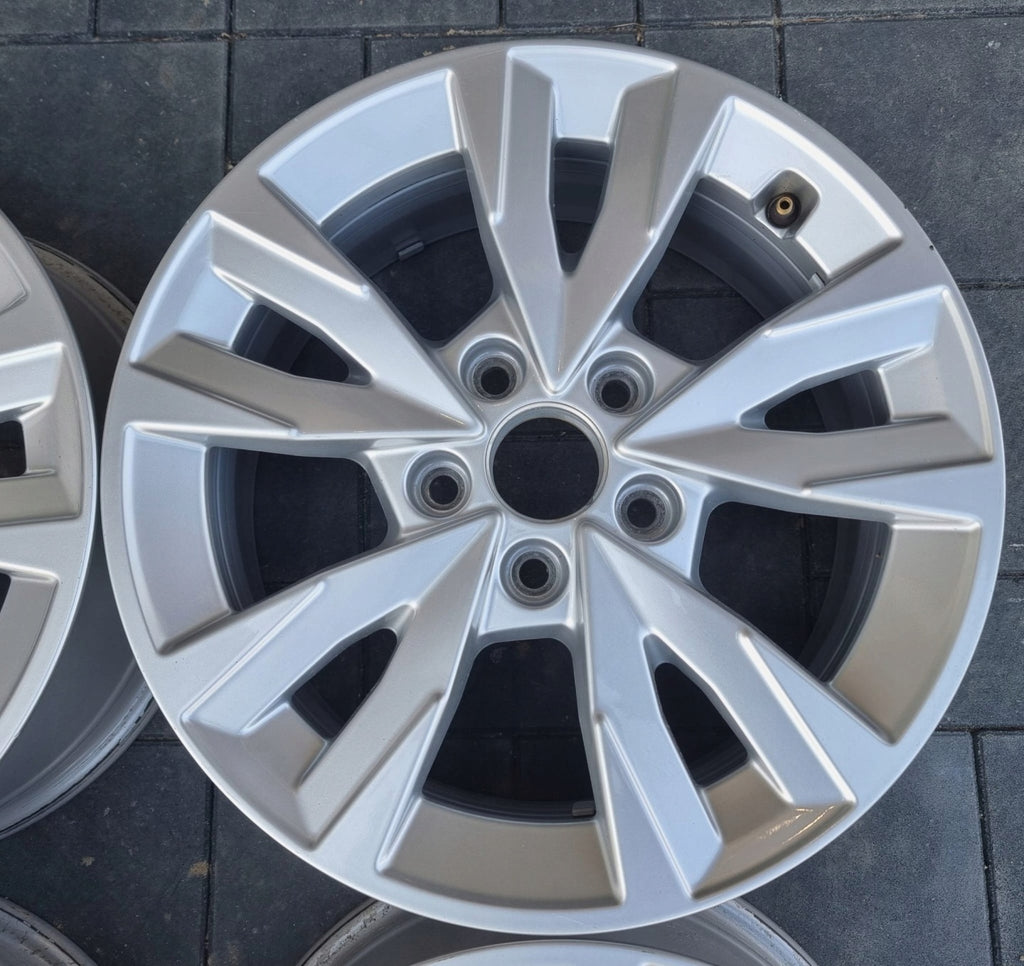 4x Alufelge 16 Zoll 6.5" 5x112 43ET Glanz Silber 8Y0071496 Audi Rim Wheel FEL6165569643cb