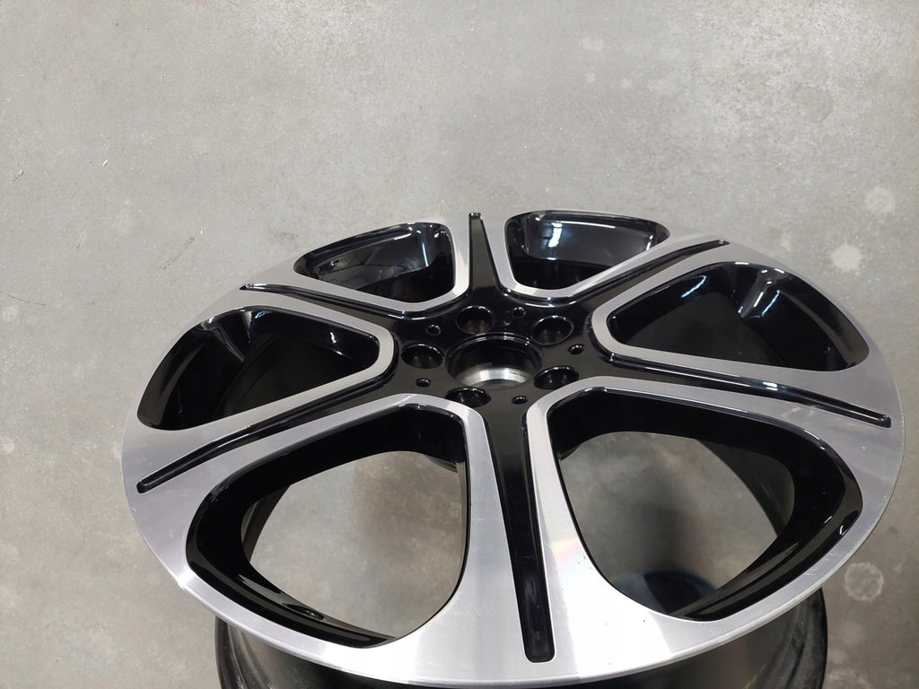 1x Alufelge 19 Zoll 8.0" 5x112 43ET Glanz Schwarz A2134013400 Mercedes-Benz FEL7032887234zp