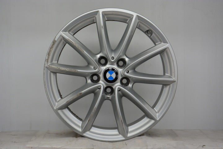 1x Alufelge 17 Zoll 7.5" 5x112 Silber 6856061 BMW 1 Rim Wheel FEL4660631730wi
