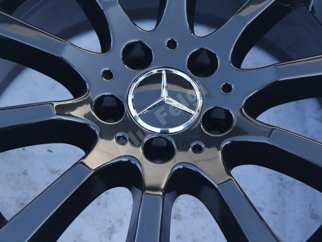 1x Alufelge 17 Zoll 7.5" 5x112 47ET A2044018002 Mercedes-Benz Rim Wheel