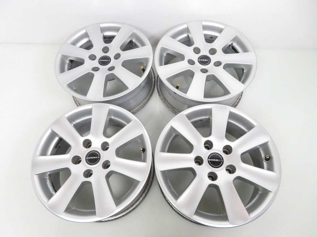 4x Alufelge 16 Zoll 7.0" 5x120 20ET Glanz Silber CA70638 BMW 3 E91 E60 E90 FEL5024320489vh