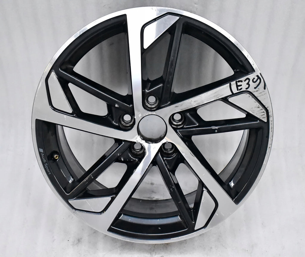 1x Alufelge 18 Zoll 7.5" 5x112 51ET Glanz Schwarz 8V0601025EQ Audi A3 Rim Wheel