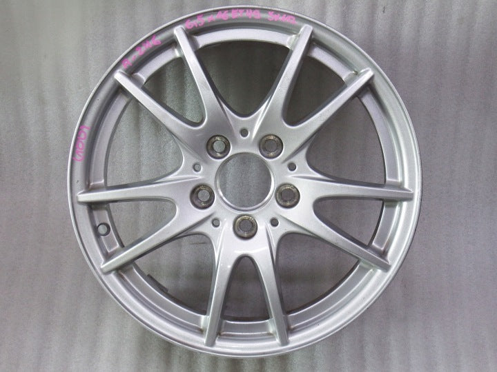 1x Alufelge 16 Zoll 6.5" 5x112 49ET Glanz Silber A2464011302 Mercedes-Benz W246 FEL1172910429sk