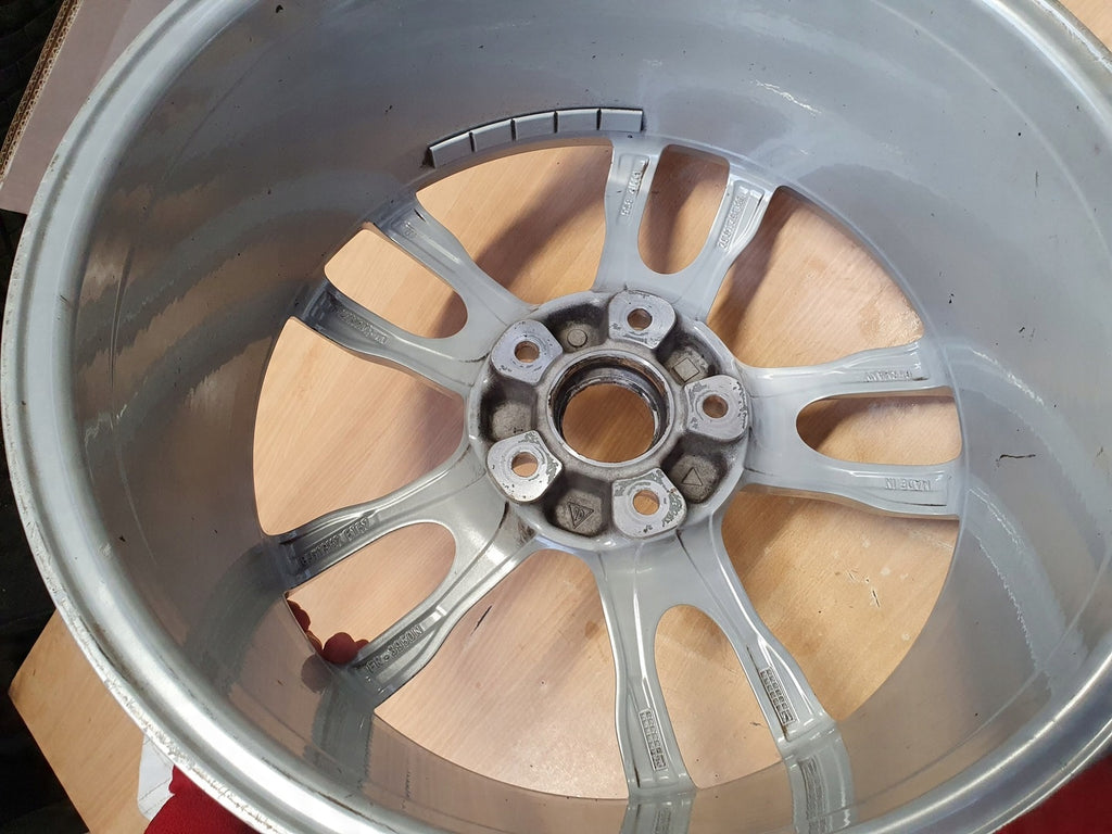 1x Alufelge 19 Zoll 8.0" 5x130 45ET Silber 98136214002 Porsche Cayman Rim Wheel