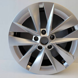 1x Alufelge 17 Zoll 46ET Silber 5E3601025 Skoda Octavia 5e3 Iv Rim Wheel FEL4619031180vu